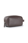 Grained leather toiletry bag - MONTEZEMOLO