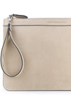 Nubuck leather zip pouch - MONTEZEMOLO