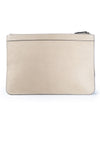 Nubuck leather zip pouch - MONTEZEMOLO
