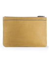 Nubuck leather zip pouch - MONTEZEMOLO