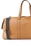Full-grain dollar leather travel bag - MONTEZEMOLO