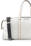 Fabric and Leather Travel Bag - MONTEZEMOLO