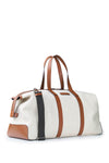 Fabric and Leather Travel Bag - MONTEZEMOLO