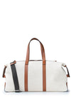 Fabric and Leather Travel Bag - MONTEZEMOLO