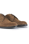 Suede leather derby shoes - MONTEZEMOLO