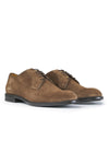 Suede leather derby shoes - MONTEZEMOLO