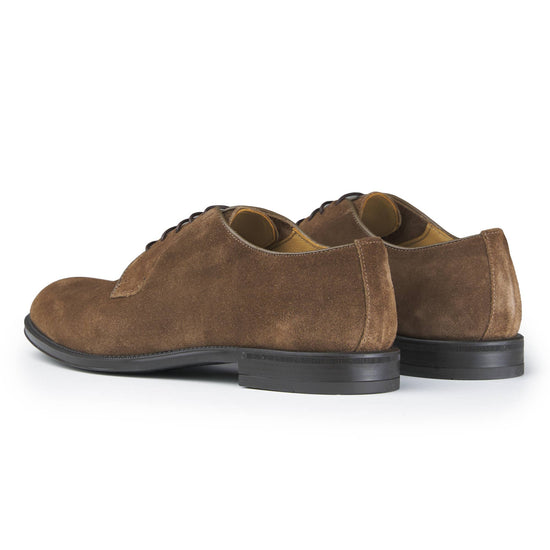 Suede leather derby shoes - MONTEZEMOLO