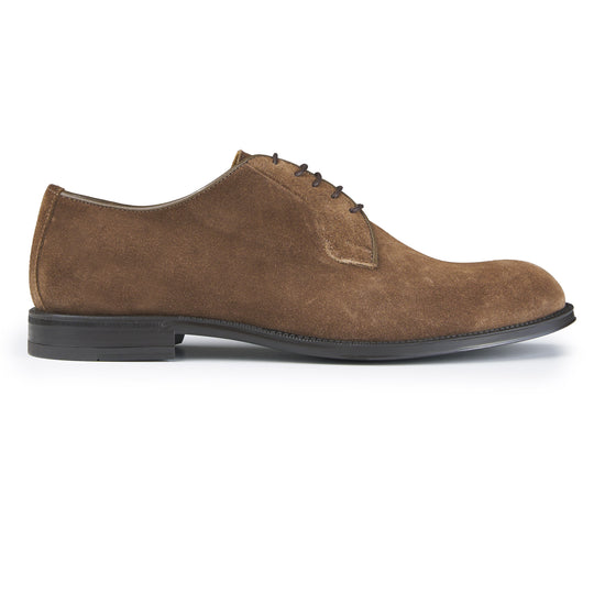 Suede leather derby shoes - MONTEZEMOLO