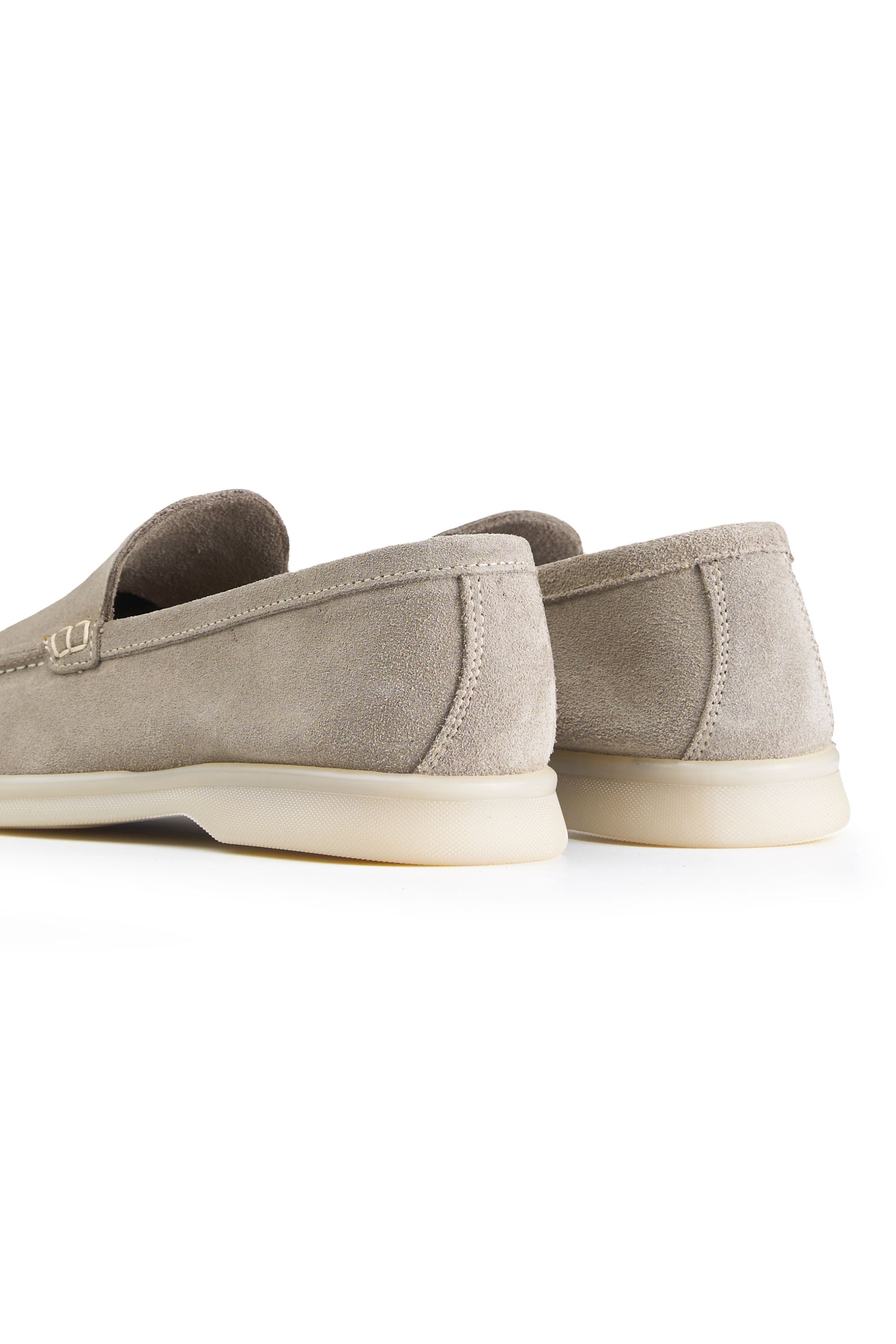 Suede leather loafer with rubber sole - MONTEZEMOLO
