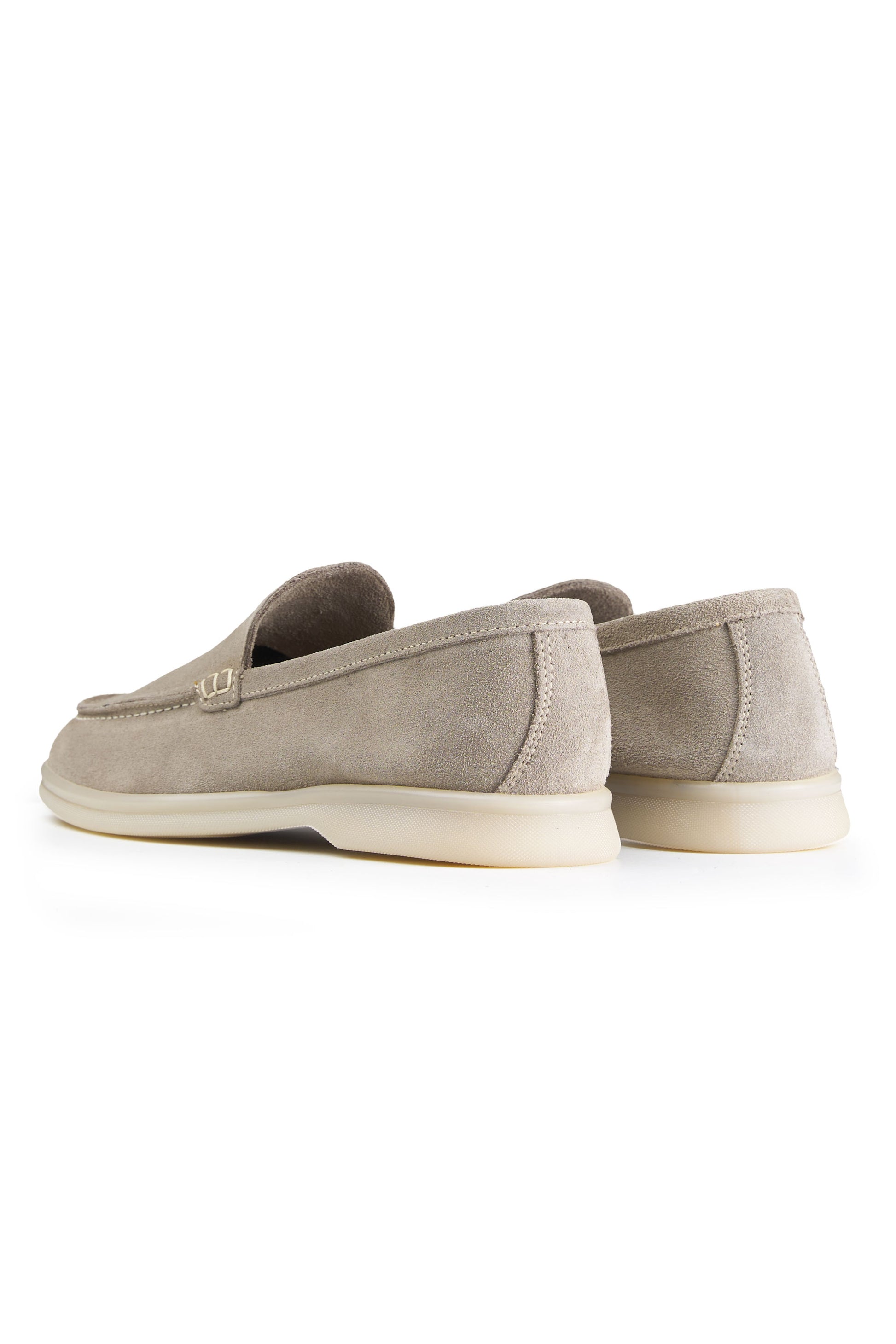 Suede leather loafer with rubber sole - MONTEZEMOLO
