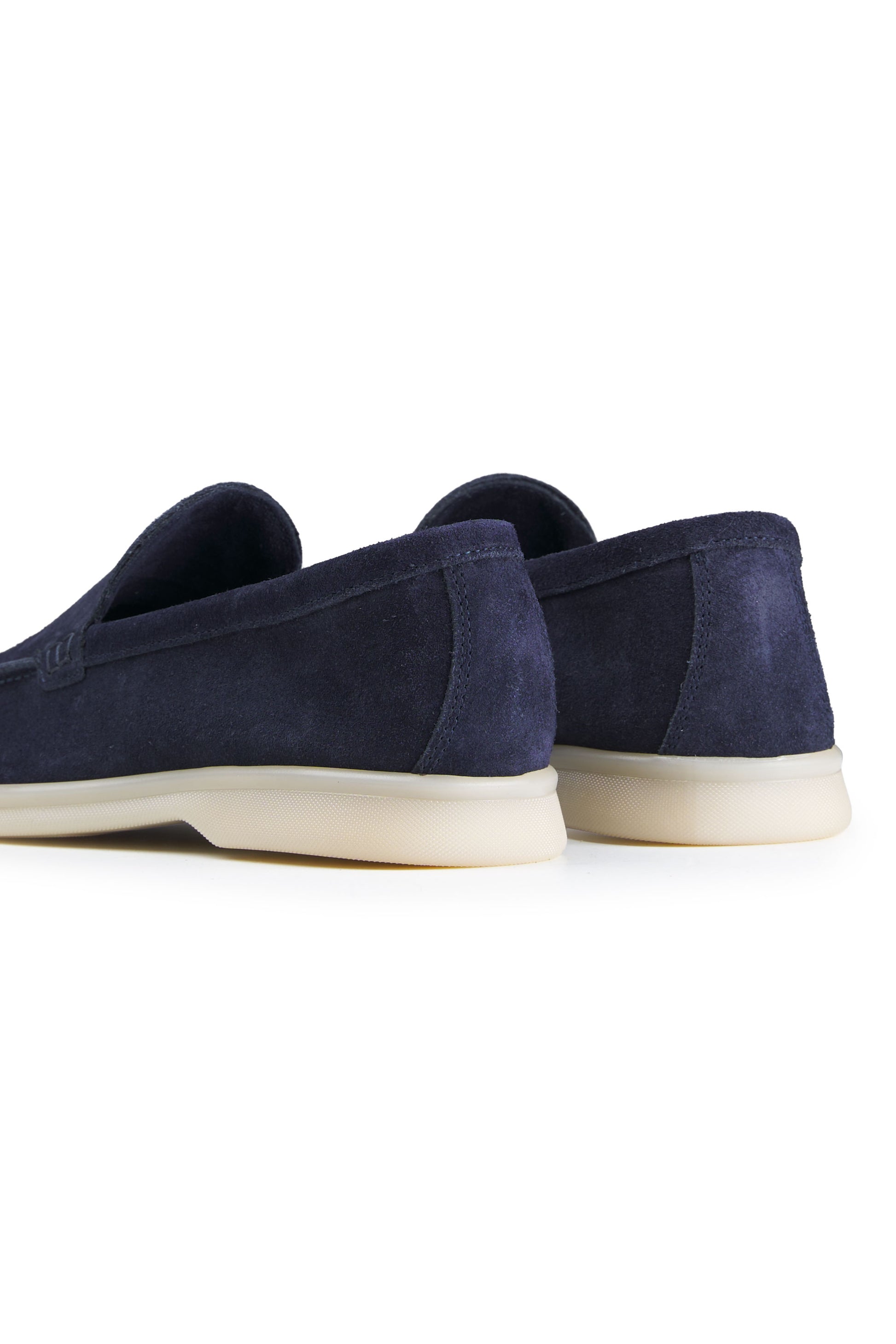 Suede leather loafer with rubber sole - MONTEZEMOLO