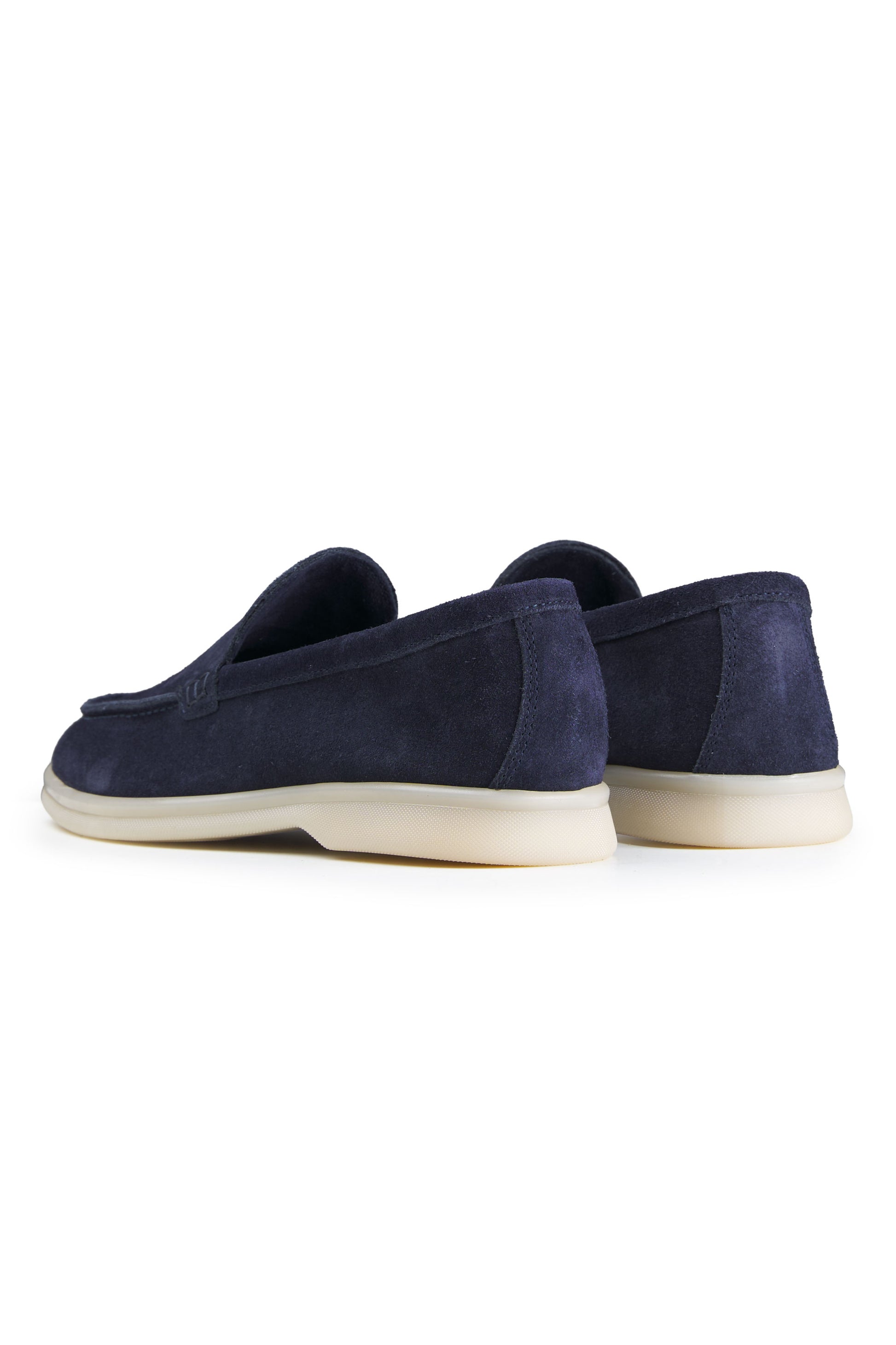 Suede leather loafer with rubber sole - MONTEZEMOLO