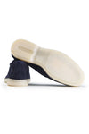 Suede leather loafer with rubber sole - MONTEZEMOLO
