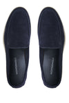 Suede leather loafer with rubber sole - MONTEZEMOLO