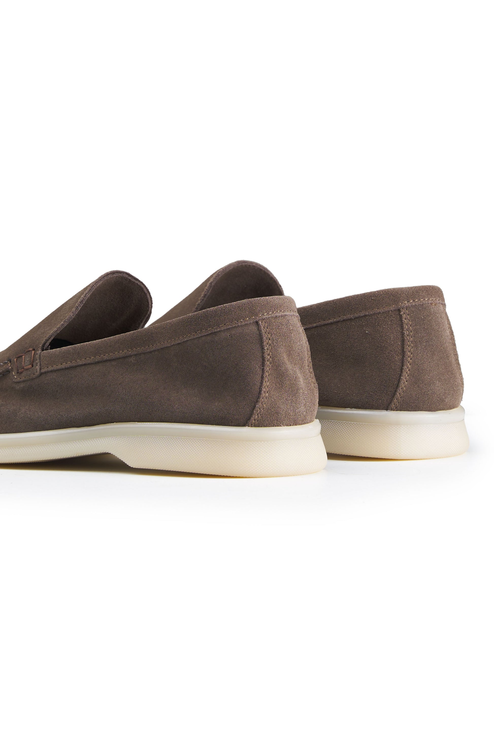 Suede leather loafer with rubber sole - MONTEZEMOLO