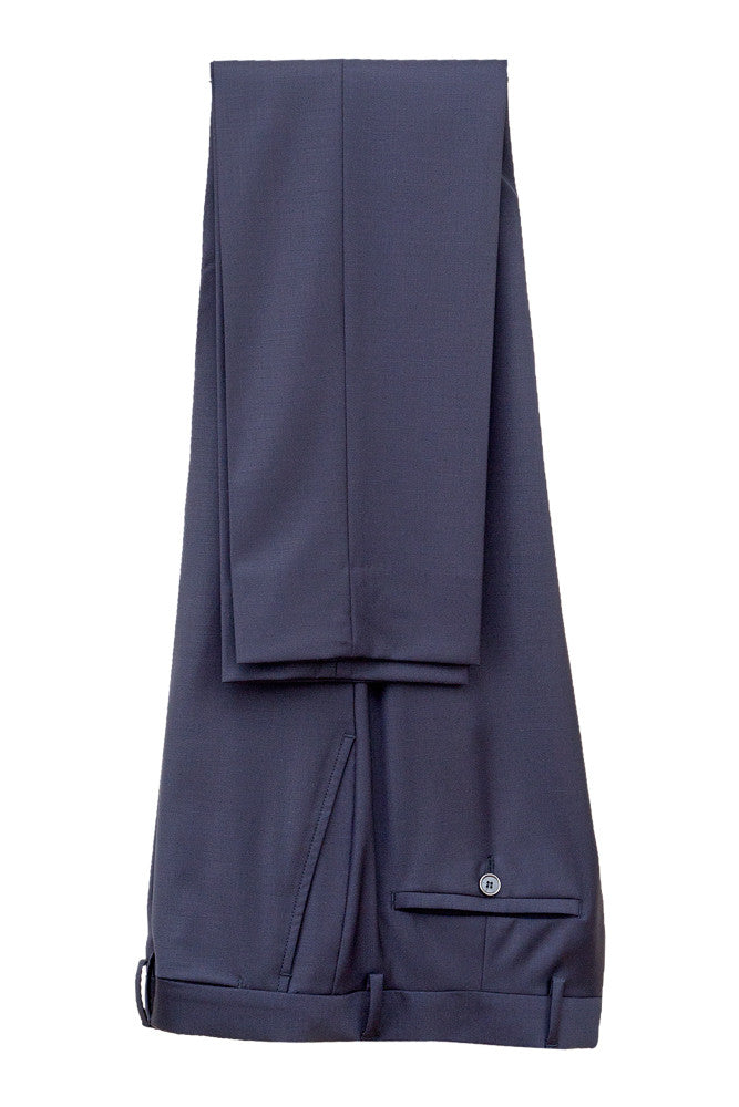 Doublebreasted Wool Voile Suit - MONTEZEMOLO