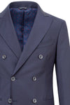 Doublebreasted Wool Voile Suit - MONTEZEMOLO