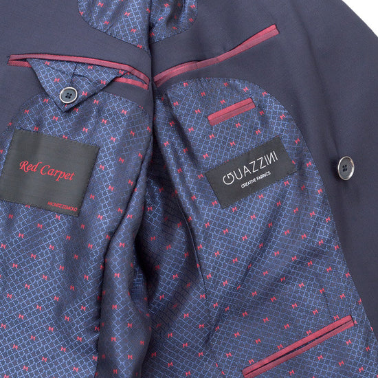Doublebreasted Wool Voile Suit - MONTEZEMOLO