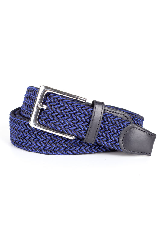 MONTEZEMOLO Men's Clothing - Belt - Woven Stretch Belt - www.montezemolostore.com