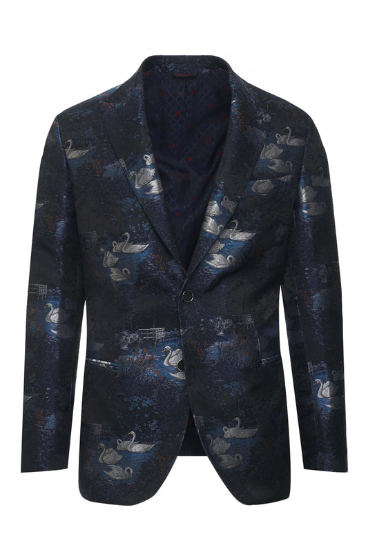 Red Carpet Fancy Brocade Jacket