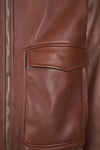 Leather Shearling Bomber Jacket - MONTEZEMOLO
